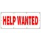 Signmission HELP WANTED BANNER SIGN now hiring interview application job position B-96 Help Wanted - alternate 1
